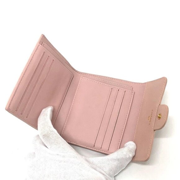 CHANEL V-Stitch Chevron CompactWallet Wallet Trifold wallet Lambskin Leather - Picture 5 of 16